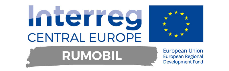 Logo Interreg CENTRAL EUROPE RUMOBIL