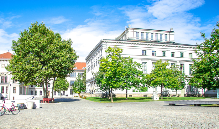 Campus der Martin-Luther-Universität Halle-Wittenberg