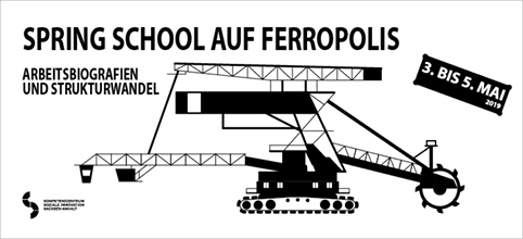 Grafik: Spring School auf Ferropolis