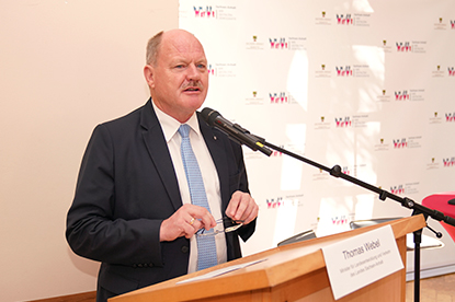 Thomas Webel, Minister für Landesentwicklung und Verkeh