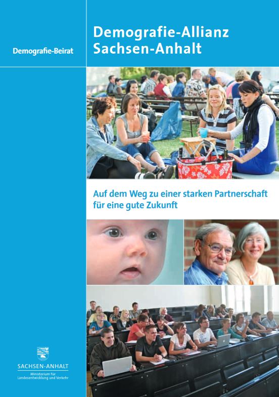 Titelseite der Broschüre zur Demografie-Allianz