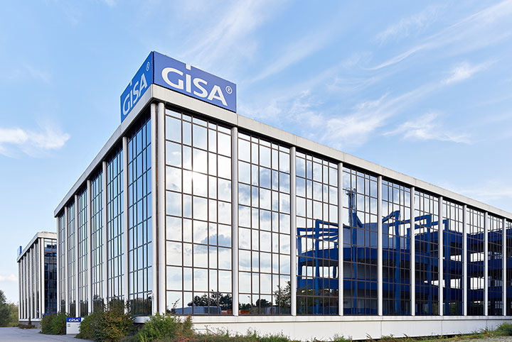 Der Hauptsitz der GISA GmbH in der Außenansicht