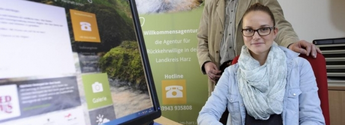 Die Willkommensagentur im Landkreis Harz berät zur Zu- und Rückwanderung