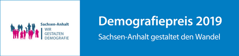 Logo Demografiepreis Sachsen-Anhalt 2019